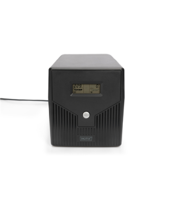 Digitus Line-Interactive UPS DN-170074, 1000VA, 600W, 2x 12V/7Ah battery, 4x CEE 7/7 outlet, 2x RJ45, 1x USB 2.0 type B, 1x