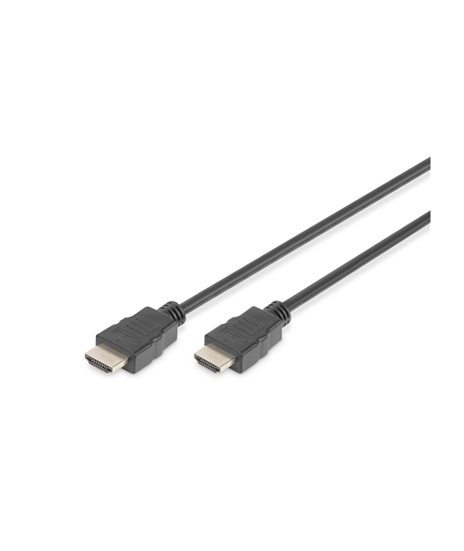 Высокоскоростной HDMI кабель Digitus, 2м, Черный Высокоскоростной HDMI кабель Digitus, 2м, Черный