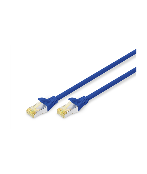 Digitus CAT 6A S-FTP Patch Cord - 0.5m, LSZH, Copper, AWG 26/7 Digitus CAT 6A S-FTP Patch Cord - 0.5m, LSZH, Copper, AWG 26/7