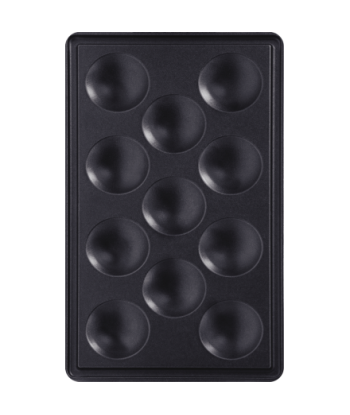 Tefal XA801212 Mini Snack Plates - Black