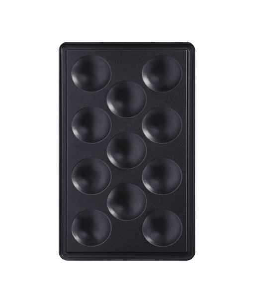 Tefal XA801212 Mini Snack Plates - Black