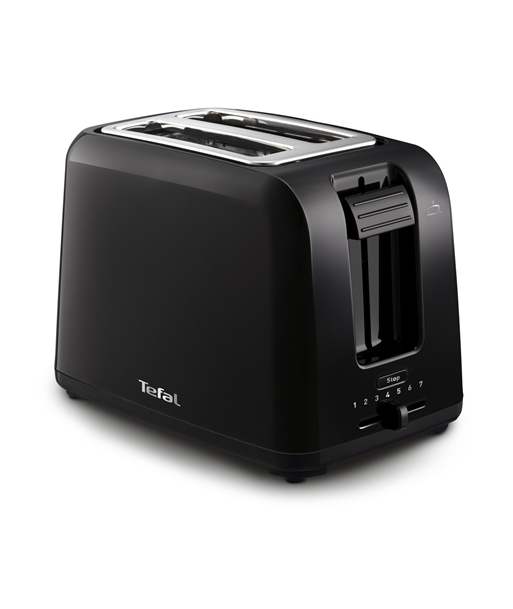 Тостер Tefal TT1A1830 - Черный: Наслаждайтесь идеально поджаренным хлебом!
