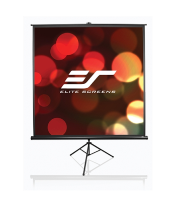 Elite Screens Tripod/Portable Pull Up Projector Screen T92UWH Diagonal 92", 16:9, Viewable screen width (W) 203.2 cm, Black