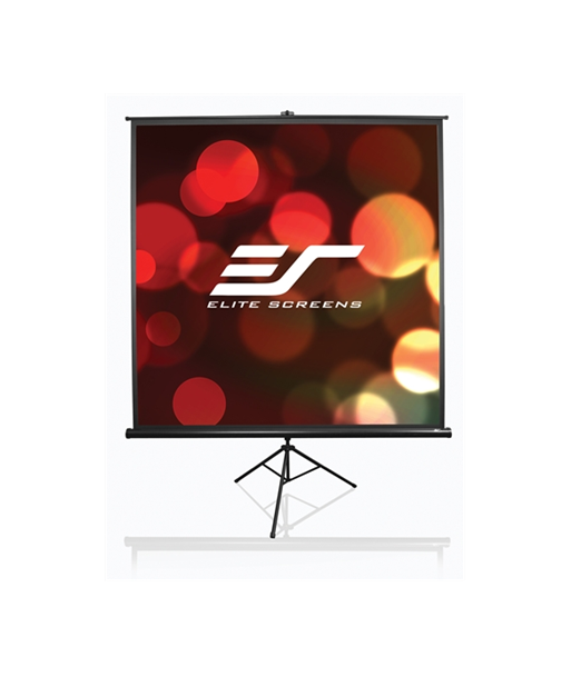 Elite Screens Tripod/Portable Pull Up Projector Screen T92UWH Diagonal 92 ", 16:9, Viewable screen width (W) 203.2 cm, Black