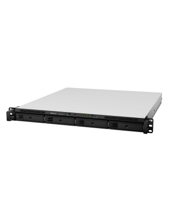 Synology Rack NAS RS1619xs+ up to 4 HDD/SSD Hot-Swap, Intel Xeon D-1527 Quad Core, Processor frequency 2.2 GHz, 8 GB, DDR4, Redundant PSU, 2xM.2 2280 NVMe slots, RAID 0,1,5,6,10,Hybrid, 4x1GbE, 2xUSB 3.0, 1xPCIe, 1x Expansion port, Dual Fan