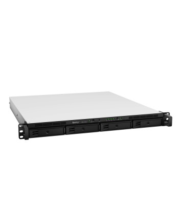 Synology Rack NAS RS1619xs+ up to 4 HDD/SSD Hot-Swap, Intel Xeon D-1527 Quad Core, Processor frequency 2.2 GHz, 8 GB, DDR4, Redundant PSU, 2xM.2 2280 NVMe slots, RAID 0,1,5,6,10,Hybrid, 4x1GbE, 2xUSB 3.0, 1xPCIe, 1x Expansion port, Dual Fan