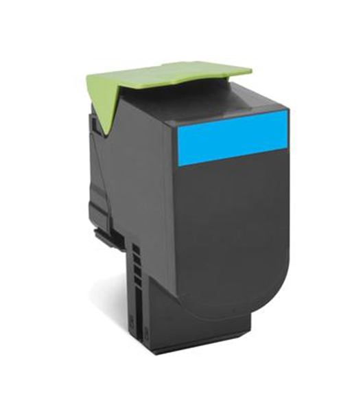 Lexmark 80C2HCE Cartridge, Cyan, 3000 pages Lexmark 80C2HCE Cartridge, Cyan, 3000 pages