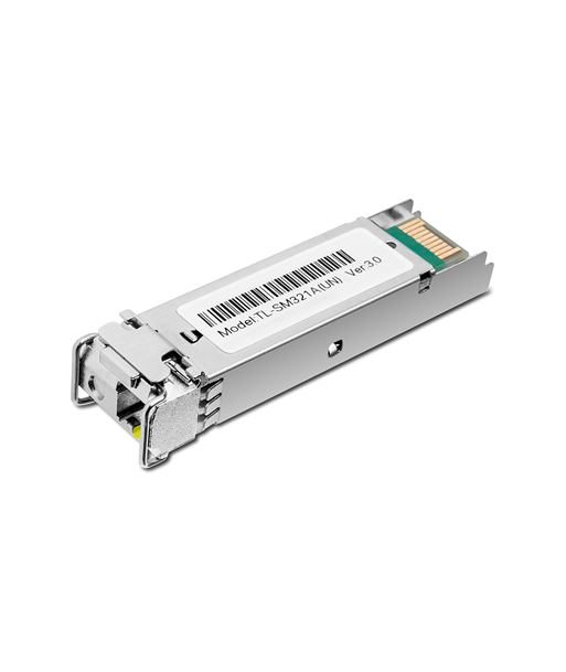 TP-LINK 1000 Base-BX WDM Bi-Directional SFP Module TL-SM321A-2 9/125 μm SMF (Single-Mode Fiber) TP-LINK 1000 Base-BX WDM Bi-Directional SFP Module TL-SM321A-2 9/125 μm SMF (Single-Mode Fiber)