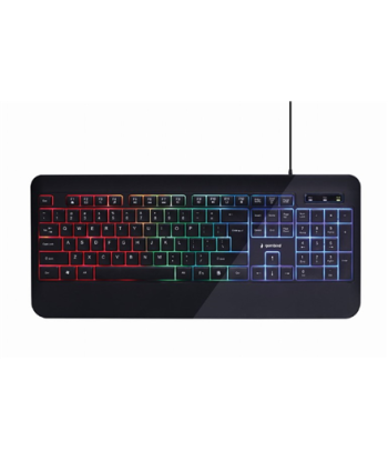 Gembird Multimedia Keyboard KB-UML-03	 Wired, US, Black