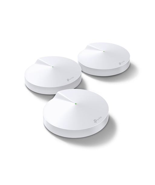 TP-LINK AC1300 Whole Home Mesh Wi-Fi System Deco M5 (3-pack) 802.11ac, 867+400 Mbit/s, 10/100/1000 Mbit/s, Ethernet LAN (RJ-45) TP-LINK AC1300 Whole Home Mesh Wi-Fi System Deco M5 (3-pack) 802.11ac, 867+400 Mbit/s, 10/100/1000 Mbit/s, Ethernet LAN (RJ-45)