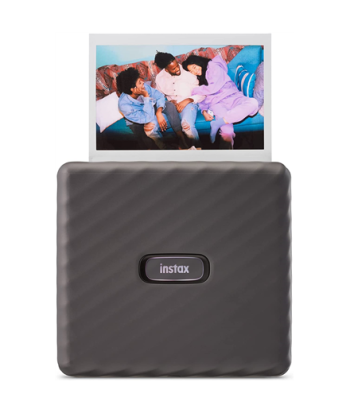 Fujifilm instax WIDE Link Colour - Mocha Gray Portable Photo Printer