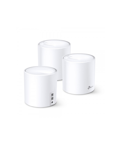 TP-LINK Whole-Home Wi-Fi System Deco X20(3-pack) 802.11ac, 1201 Mbit/s, 10/100/1000 Mbit/s, Ethernet LAN (RJ-45) ports 2