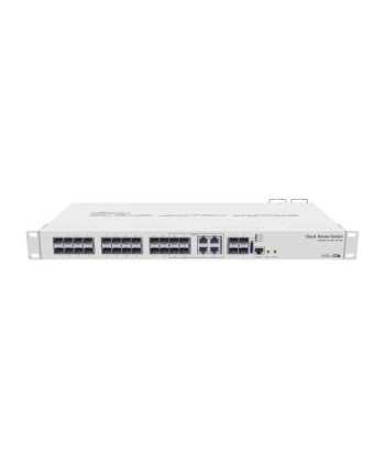 MikroTik CRS328-4C-20S-4S+RM Switch: 24xSFP, 4xSFP+, 4xCombo, Rackmount