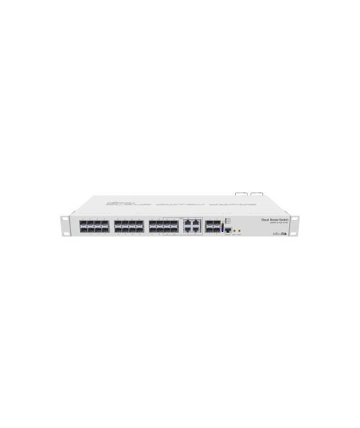 Switch MIKROTIK CRS328-4C-20S-4S+RM Type L2 Rack 1U 4x10/100/1000BASE-T/SFP combo 20xSFP 4xSFP+ 1xRJ45 CRS328-4C-20S-4S+RM