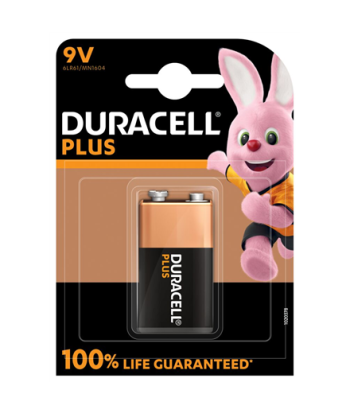 Duracell Plus MN1604 9V, Alkaline, 1 pc(s)