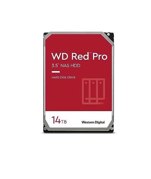 HDD WESTERN DIGITAL Red Pro 14TB SATA 512 MB 7200 rpm 3,5" WD142KFGX