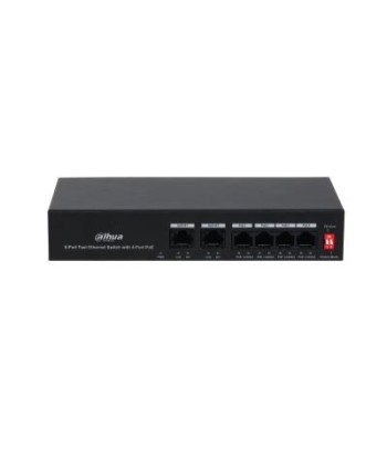 Switch DAHUA PFS3006-4ET-36 PoE ports 4 36 Watts DH-PFS3006-4ET-36