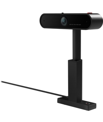 Lenovo ThinkVision MC50 Monitor Webcam Black, 1080p RGB clear video image. Comfortable set up with lift, tilt and swivel