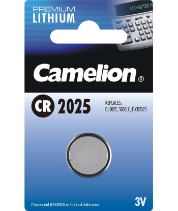 Camelion CR2025 Liitium Patarei - Üksikpakend