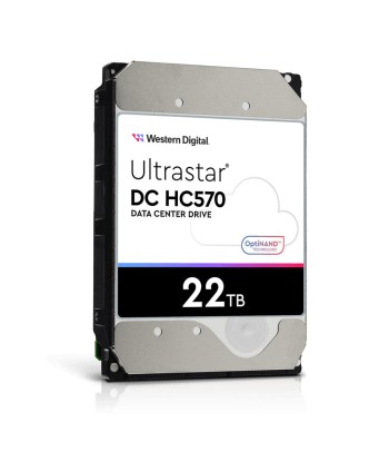 HDD WESTERN DIGITAL ULTRASTAR Ultrastar DC HC570 22TB SATA 512 MB 7200 rpm 3,5" 0F48155