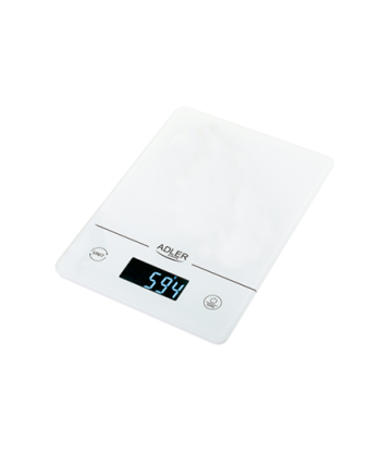Кухонные весы Adler s AD 3170 Maximum weight (capacity) 15 kg, Graduation 1 g, Display type LCD, White
