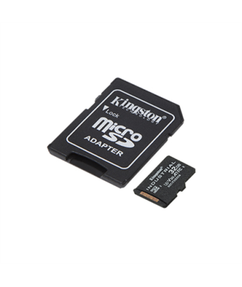 Kingston UHS-I 32 GB, microSDHC/SDXC Industrial Card, Flash memory class Class 10, UHS-I, U3, V30, A1, SD Adapter