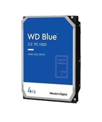 HDD WESTERN DIGITAL Blue 4TB SATA 256 MB 5400 rpm 3,5" WD40EZAX
