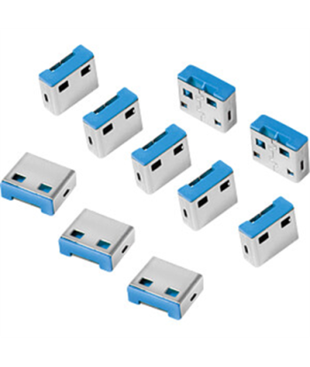 Logilink 10 Locks AU0046 Blue