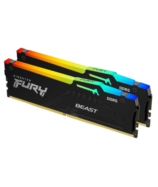 Kingston Fury Beast 64GB (2x32GB) DDR5 5600MHz CL36 KF556C36BBEAK2-64 Kingston Fury Beast 64GB (2x32GB) DDR5 5600MHz CL36 KF556C36BBEAK2-64