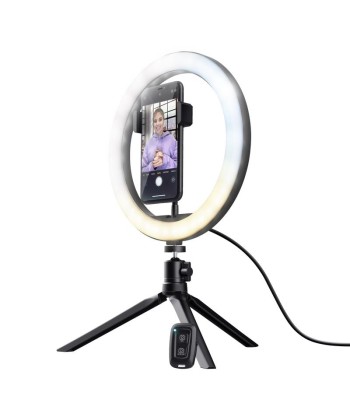 Mobile Ring Light & Green Screen Kit - Perfect for Streaming & Video Calls