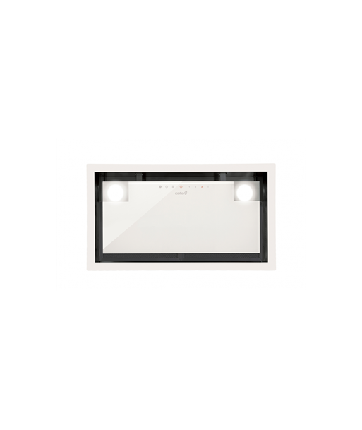 CATA GC DUAL A 45 XGWH Canopy, Energy efficiency class A, Width 45 cm, 820 m³/h, Touch control, LED, White glass