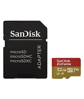 MEMORY MICRO SDHC 32GB UHS-I/W/A SDSQXAF-032G-GN6MA SANDISK