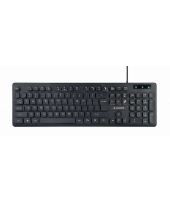 KEYBOARD MULTIMEDIA USB ENG/BLACK KB-UML-02 GEMBIRD