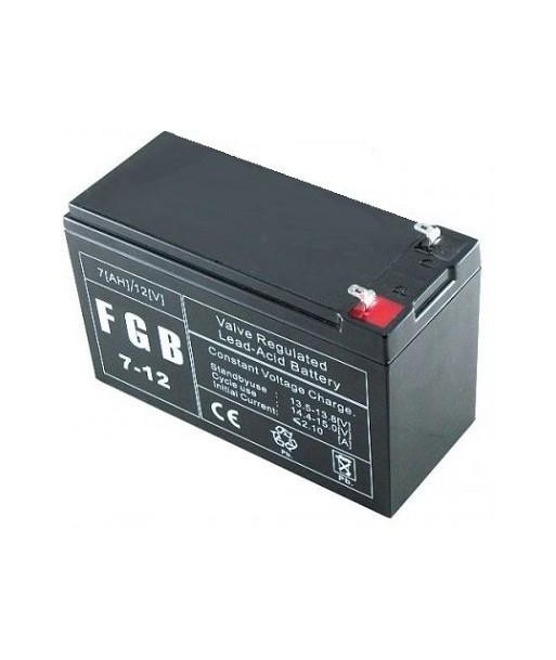 BATTERY 12V 7AH VRLA/FGB7-12 EMU