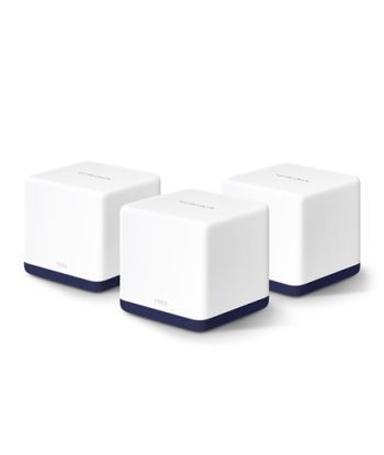 Mercusys AC1900 Whole Home Mesh Wi-Fi System Halo H50G (3-Pack) 802.11ac, 1300+600 Mbit/s, Ethernet LAN (RJ-45) ports 3, Mesh