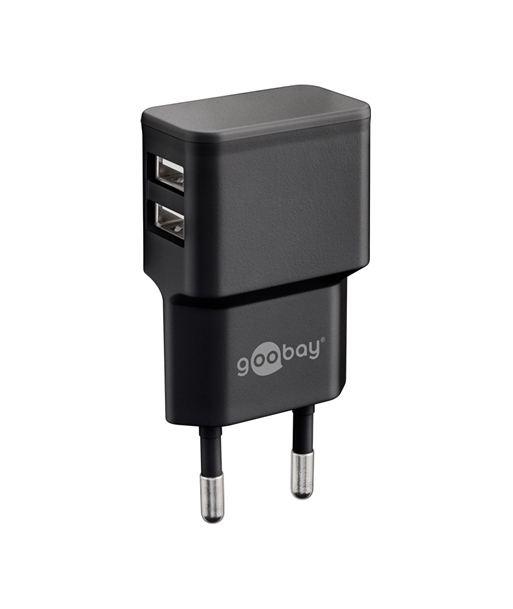 Goobay, 2.4 A, Dual USB charger, 44951