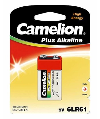 Camelion Plus Alkaline 9V Patarei (6LR61)