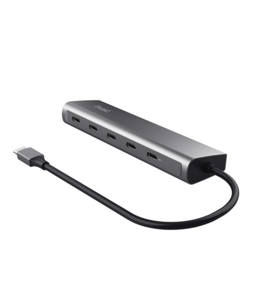 Trust Halyx USB-C 5-портовый концентратор - Компактное решение для подключения Trust Halyx USB-C 5-портовый концентратор - Компактное решение для подключения