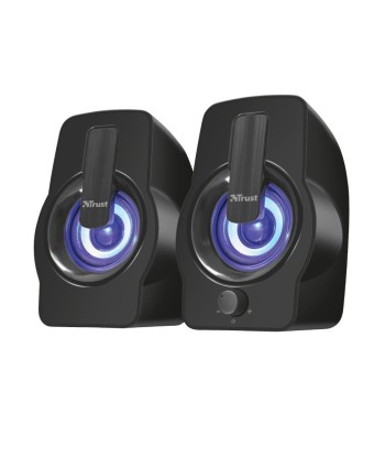 TRUST Gemi RGB Speakers - 12W P.M.P.O. - Black
