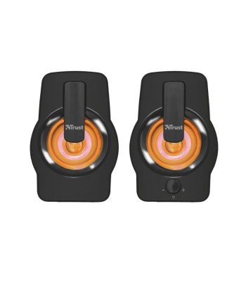 Колонки TRUST Gemi RGB - 12 Вт P.M.P.O. - Черные