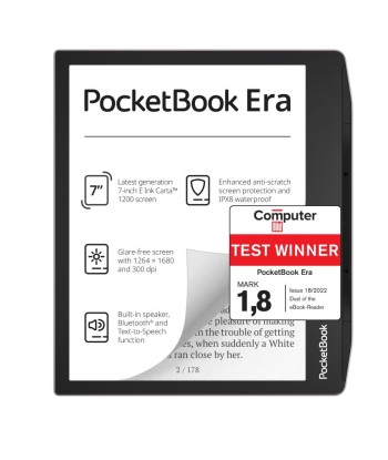 E-Reader POCKETBOOK Era 7" 1264x1680 1xUSB-C Bluetooth Silver PB700-U-16-WW