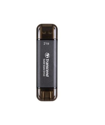 External SSD TRANSCEND ESD310C 2TB USB-C USB 3D NAND Write speed 950 MBytes/sec Read speed 1050 MBytes/sec TS2TESD310C