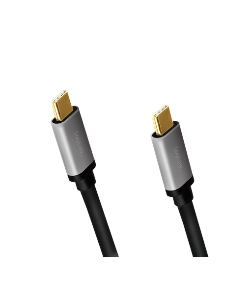 LogiLink USB 2.0 Type-C - Type-C kaabel (1.5m, must/hall) LogiLink USB 2.0 Type-C - Type-C kaabel (1.5m, must/hall)