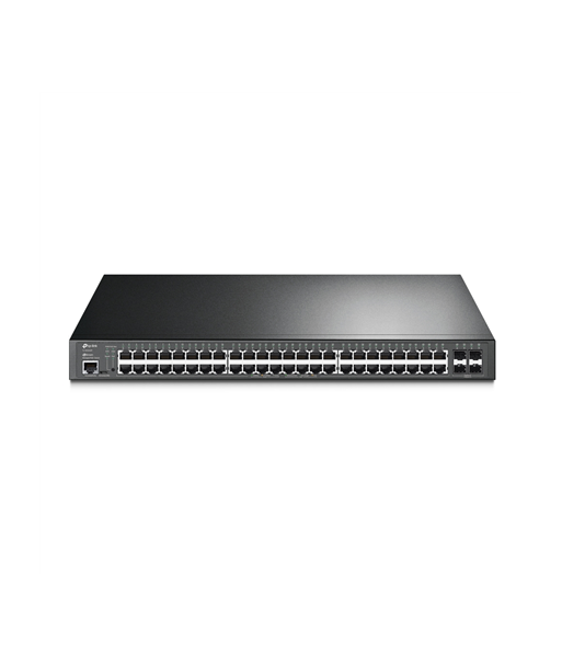TP-LINK 52-Port Gigabit L2+ Managed Switch with 48-Port PoE+ TL-SG3452P JetStream 10/100/1000 Mbps (RJ-45), Managed L2+