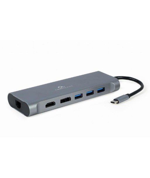 I/O ADAPTER USB-C TO HDMI/USB3/8IN1 A-CM-COMBO8-01 GEMBIRD