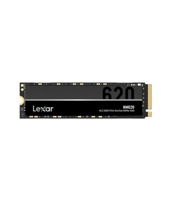 Lexar M.2 NVMe SSD NM620 2000 GB, SSD form factor M.2 2280, SSD interface PCIe Gen3x4, Write speed 3000 MB/s, Read speed 3300