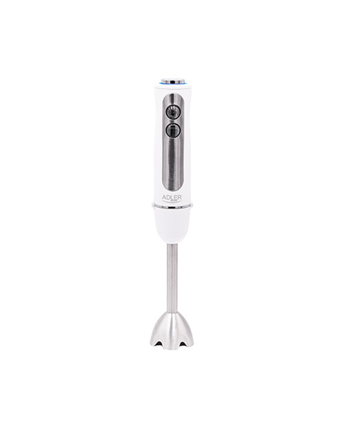 Adler AD 4625W Saumikser - Võimas 1500W, 5 Kiirust + Turbo - Valge