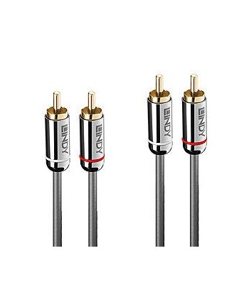 Lindy CABLE AUDIO DUAL PHONO 10M - Premium Sound Quality!