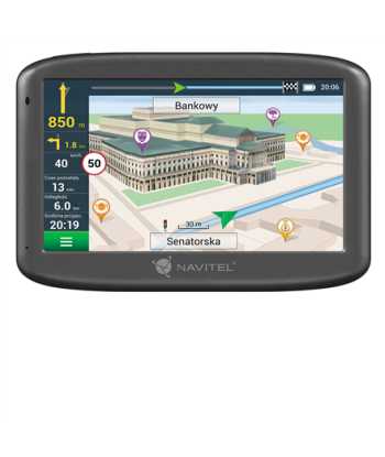 Navitel E505 Magnetic GPS Navigaator koos Kaartidega