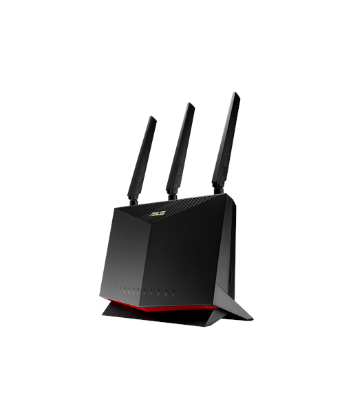 Wireless Router ASUS Wireless Router 2600 Mbps Wi-Fi 5 USB 2.0 1 WAN 4x10/100/1000M Number of antennas 4 4G-AC86U